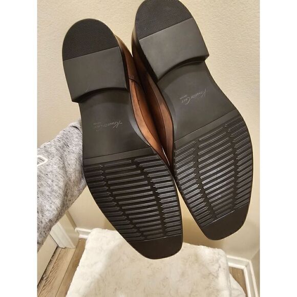 NWOB Kenneth Cole Silver Technology Set Your Clock Dress Shoes Size 14 - Picture 8 of 11